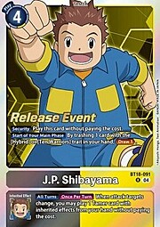 J.P. Shibayama · Pre-Release Stamped BT18-091
