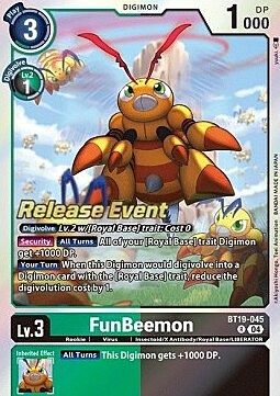 FunBeemon Card Front