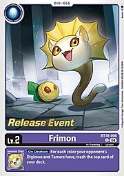 Frimon · Pre-Release Stamped BT18-006