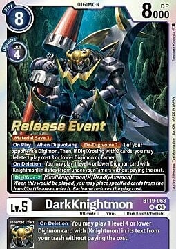 DarkKnightmon Card Front