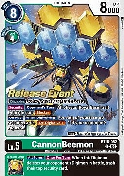 CannonBeemon Card Front