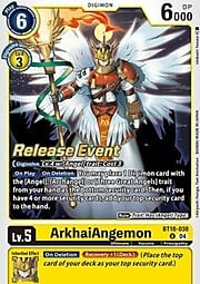 ArkhaiAngemon · Pre-Release Stamped BT18-038