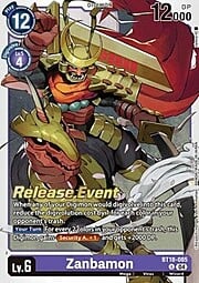 Zanbamon · Pre-Release Stamped BT18-085
