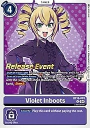 Violet Inboots · Pre-Release Stamped BT18-093