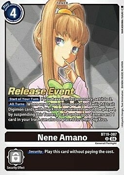 Nene Amano Card Front