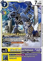 SkullBaluchimon · Pre-Release Stamped BT19-039