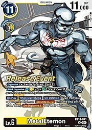 MetalEtemon · Pre-Release Stamped BT18-041