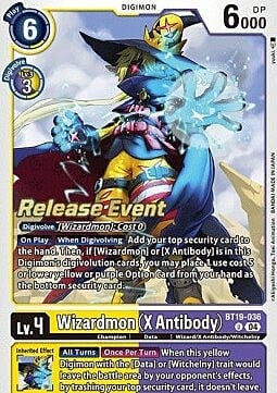 Wizardmon Card Front
