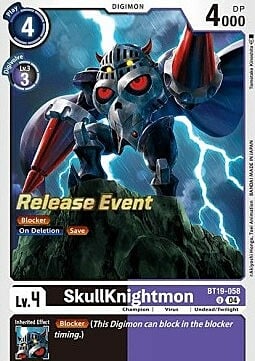 SkullKnightmon Card Front