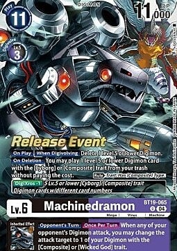 Machinedramon Card Front