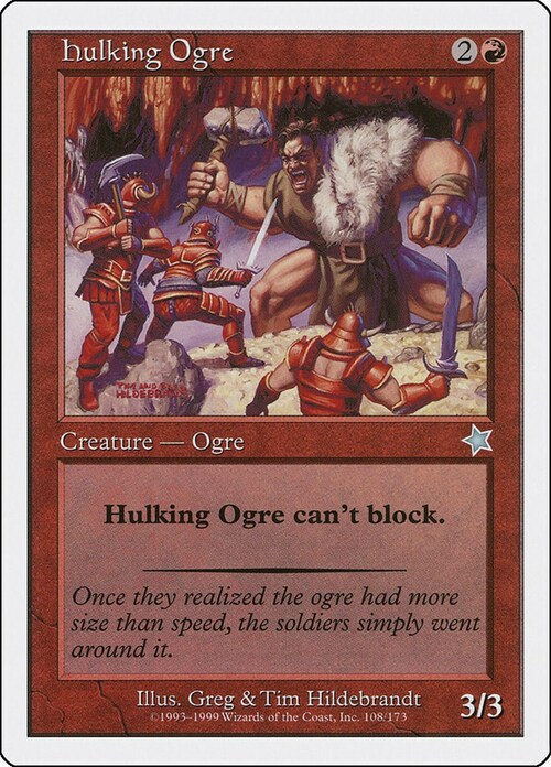 Ogre Goffo Card Front