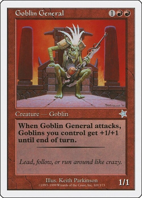 Generale dei Goblin Card Front