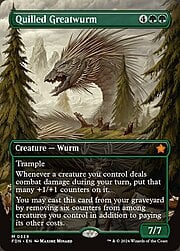 Quilled Greatwurm · Borderless 339