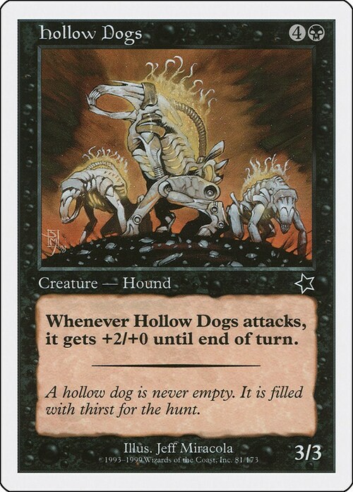 Hollow Dogs Card Front