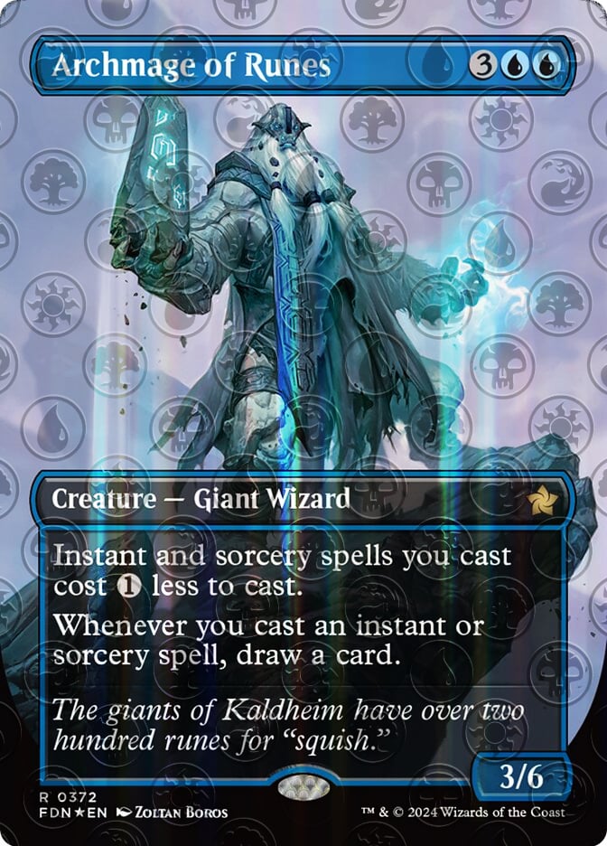 Archmage of Runes Foundations Collectors | Magic | CardTrader