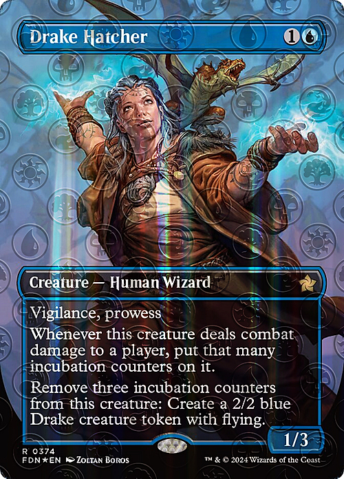 Drake Hatcher Card Front