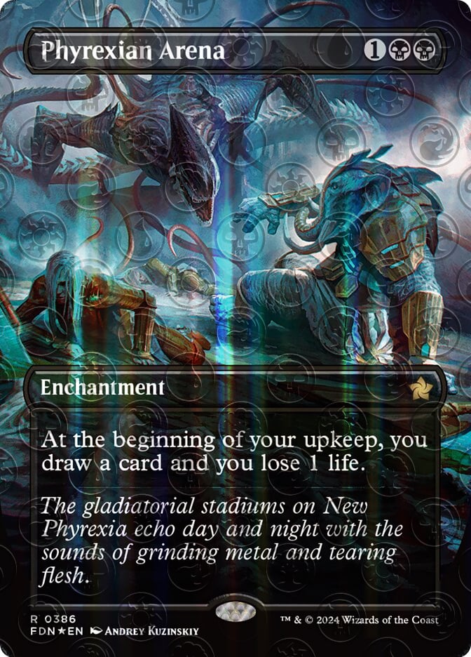 Phyrexian Arena Foundations Collectors | Magic | CardTrader