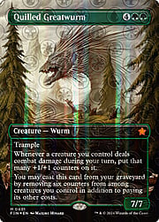 Quilled Greatwurm · Mana Foil 401