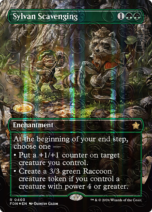 Sylvan Scavenging Card Front