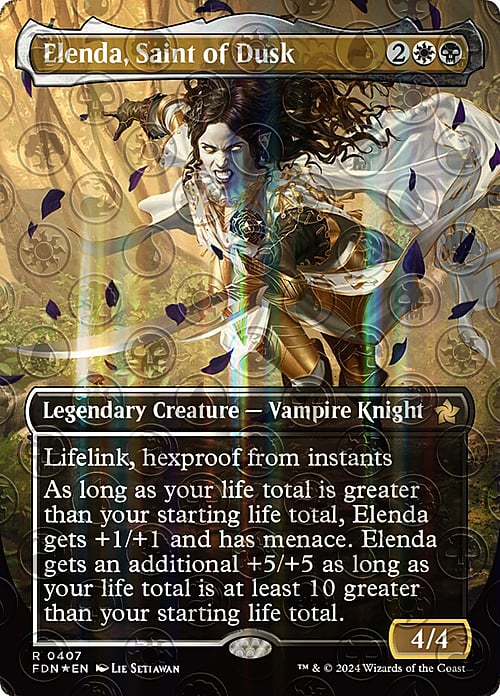 Elenda, Saint of Dusk Card Front