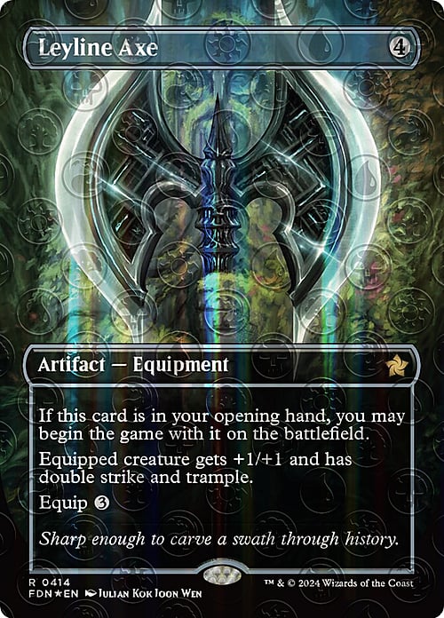 Leyline Axe Card Front