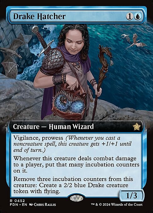 Drake Hatcher Card Front