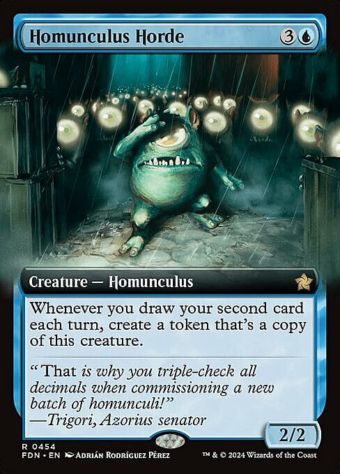 Homunculus Horde Card Front