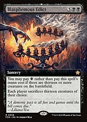 Blasphemous Edict · Extended Art 459