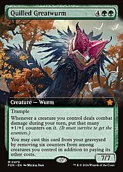 Quilled Greatwurm · Extended Art 473