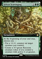 Sylvan Scavenging · Extended Art 475