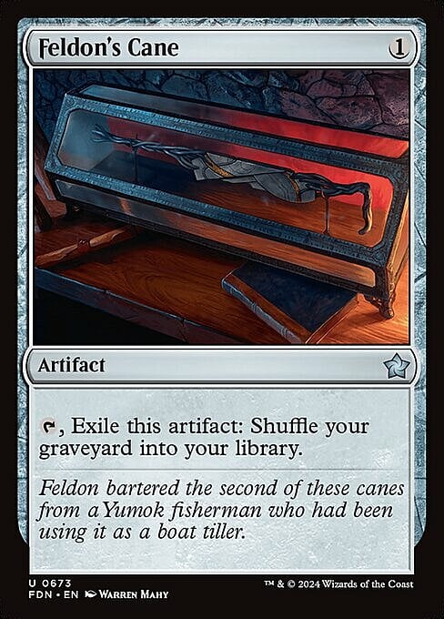 Feldon's Cane Card Front