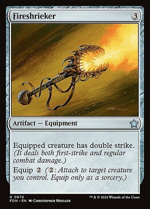 Fireshrieker Card Front