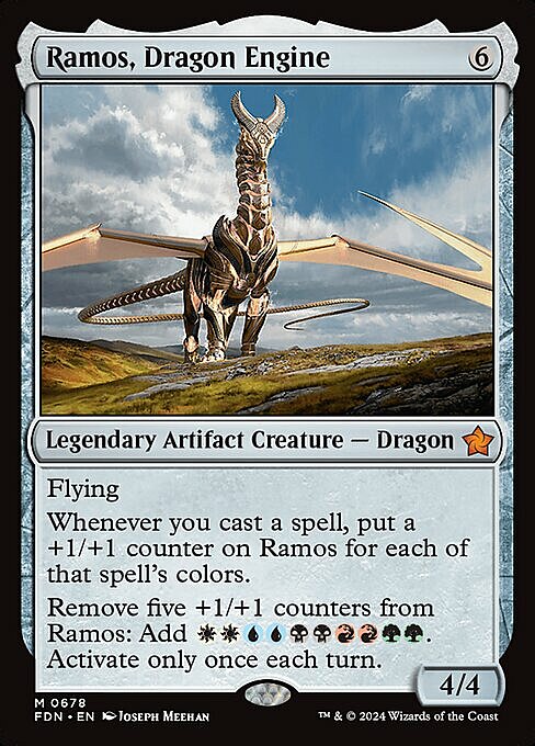 Ramos, Dragon Engine Card Front