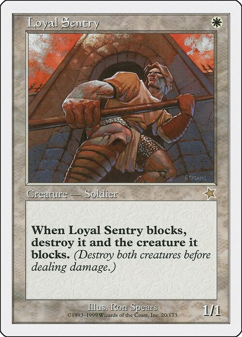 Loyal Sentry Card Front