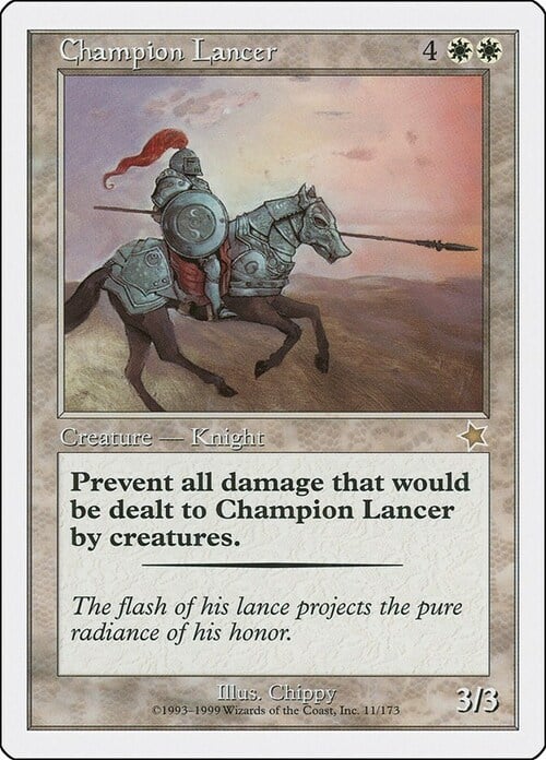 Champion Lancer Card Front