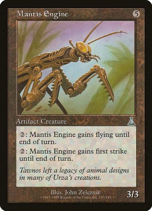 Motor de Mantis Frente