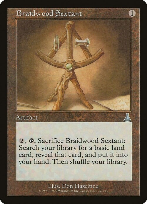 Braidwood Sextant Card Front