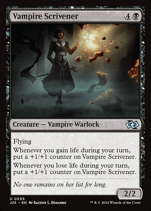 mtg foundations vampire cards Magic The Gathering - - High-Society Hunter Foundations (FDN) #75 Illustrated by Aaron J Sangromancer • Foundations Jumpstart (J25)