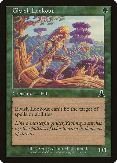 Sentinella elfica Card Front