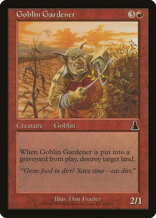 Goblin Gardener Card Front