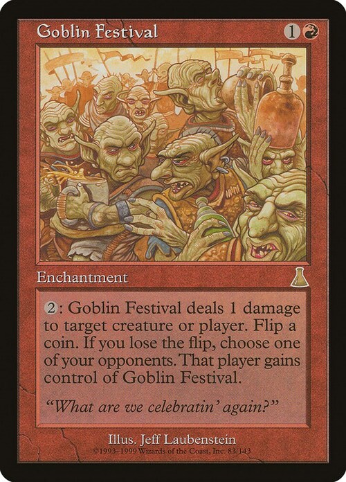 Celebrazione Goblin Card Front
