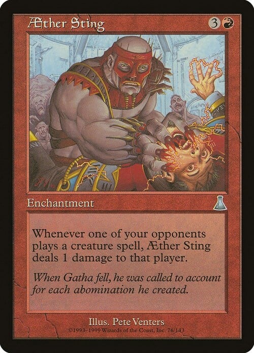 Aether Sting Card Front