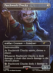 Stuffy Doll · Patchwork Chucky 0880