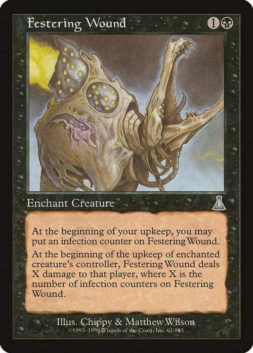 Festering Wound Card Front