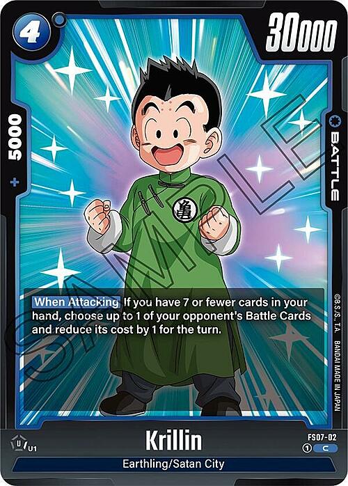 Krillin Card Front