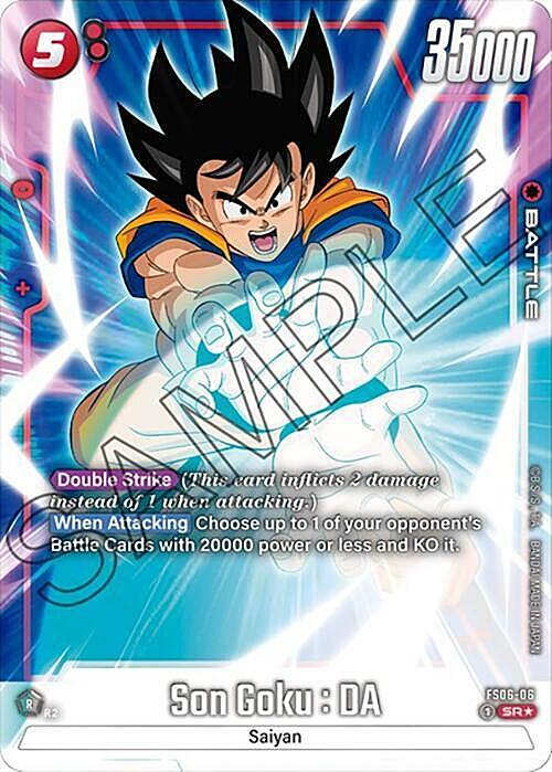 Son Goku : DA Card Front