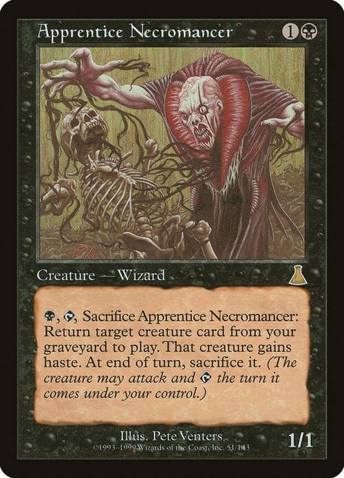 Apprendista Necromante Card Front