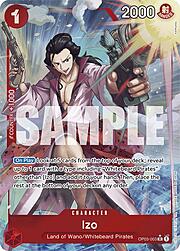 Izo · Full Art OP03-003f