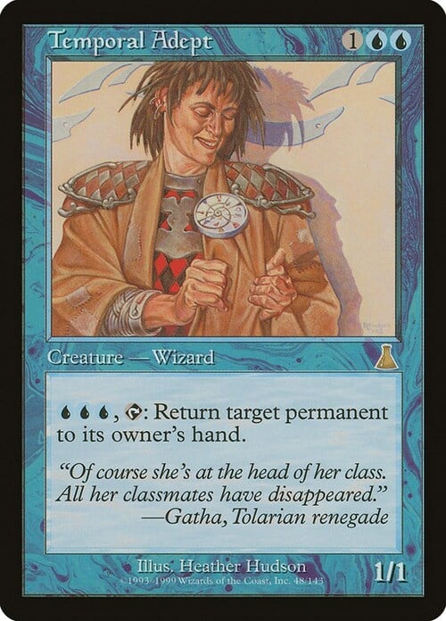 Temporal Adept Card Front