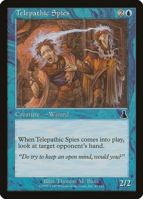 Spie telepatiche Card Front